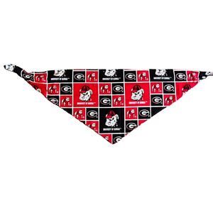 University of Georgia Dog Bandana